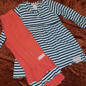 Ruffle Girl boutique outfit